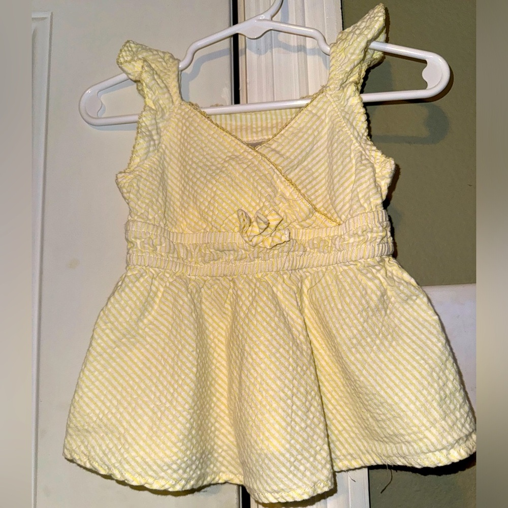 Vintage Specialty Baby Organic 100% Cotton Dress 6/9m NWOT